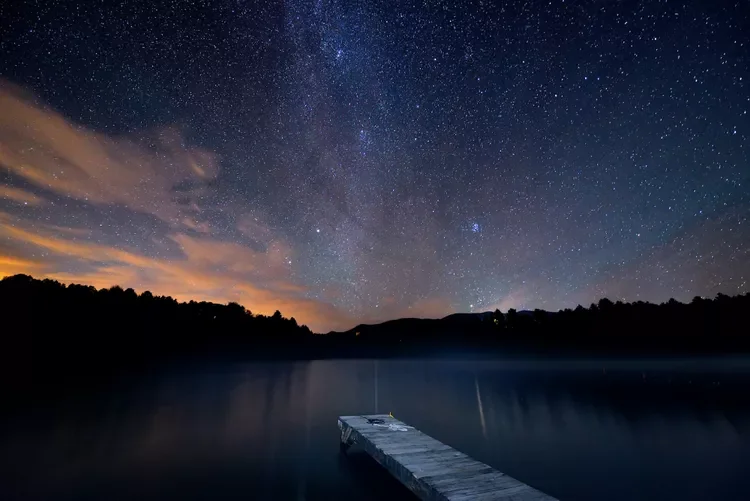 starry night sky