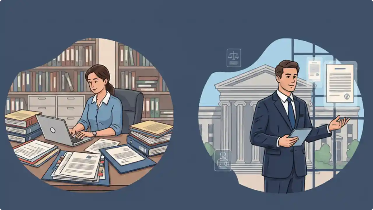 Paralegal vs Lawyer: Salary & Career Growth (2026 Guide)